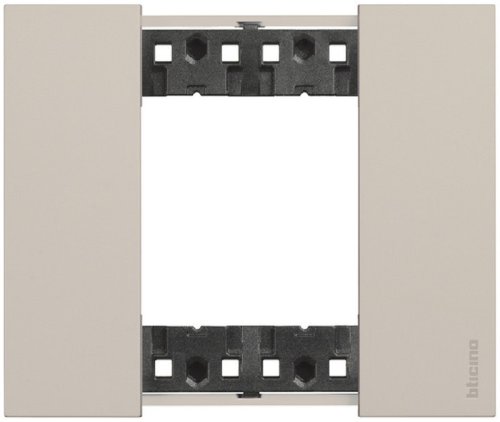 Рамка универсальная Legrand BTicino Living Now 1-м. 2 мод. песочный фото Рамка универсальная Legrand BTicino Living Now 1-м. 2 мод. песочный картинка